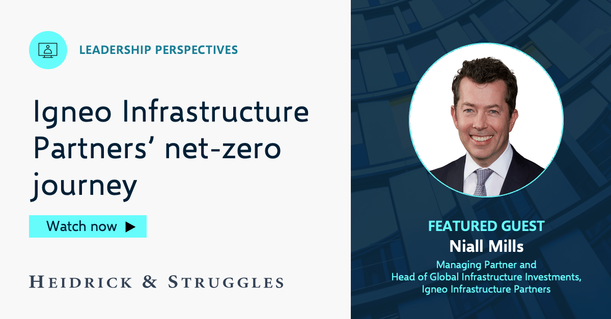 Igneo Infrastructure Partners’ net-zero journey: An interview with ...