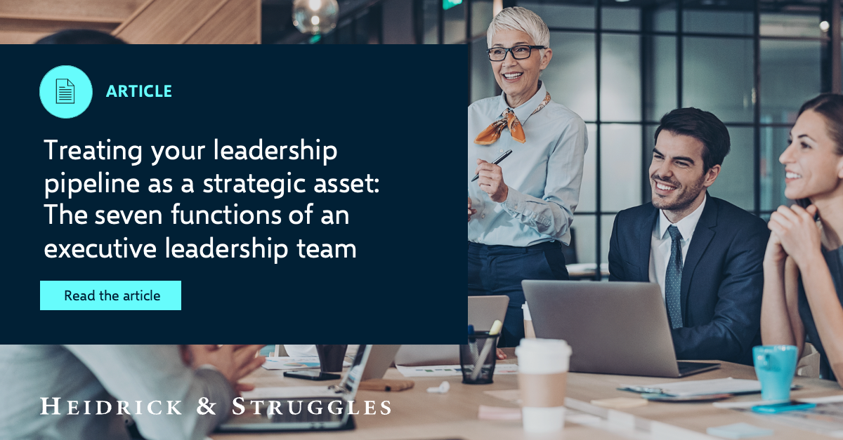 Leadership. The Executive Management Team